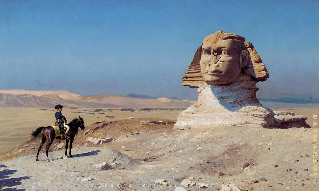 JEAN-LEON GEROME (56).jpg - Oedipus in Egypt*oil on canvas*60,3 x 93,4 cm*signed b.r.:  J.L. GEROME*1886